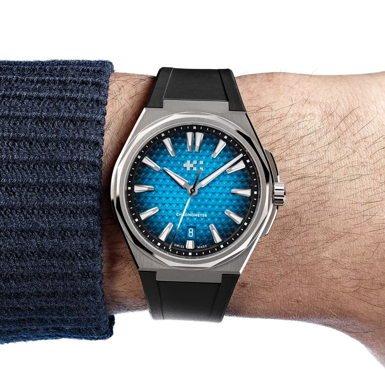 Christopher Ward The Twelve Ti Astral Blue C12-40ADC1-T00B0-RK detay görseli 1