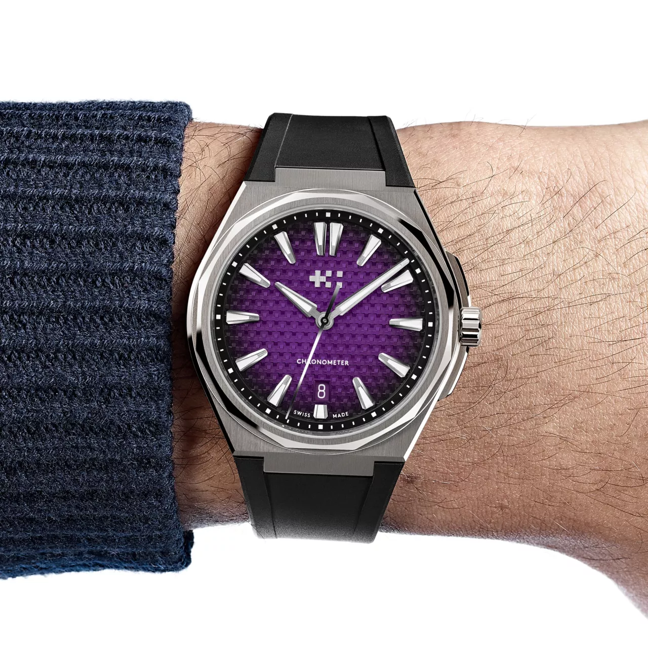Christopher Ward The Twelve Ti Nebula Purple C12-40ADC1-T00P0-RK detay görseli 1