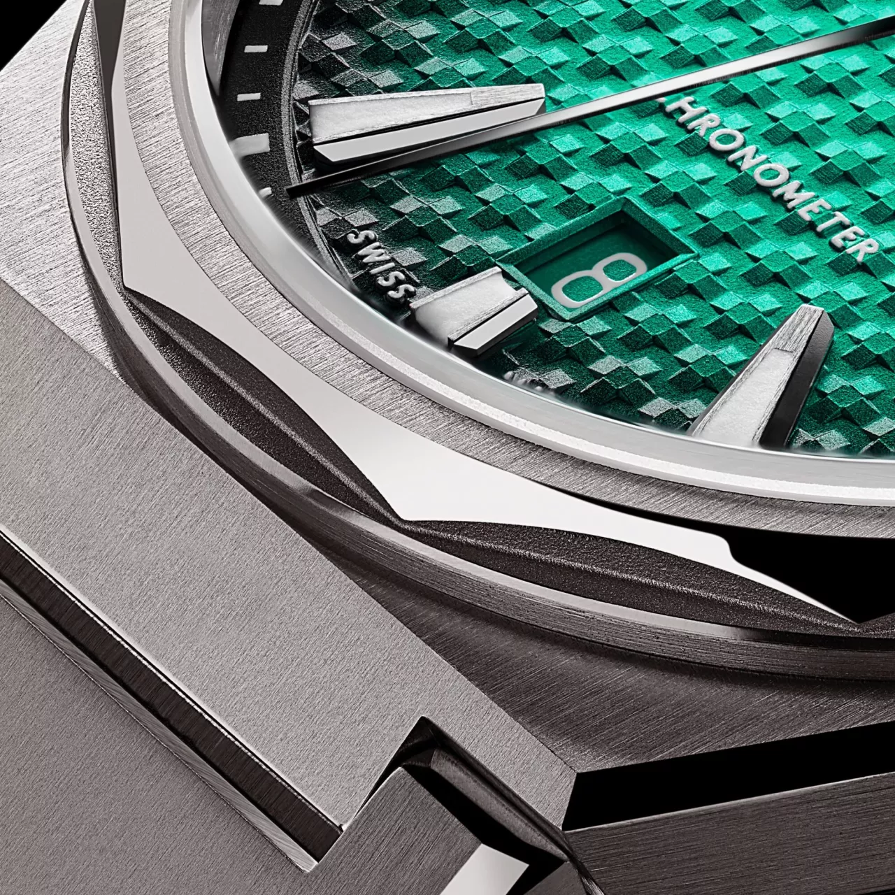 Christopher Ward The Twelve Ti Aurora Green C12-40ADC1-T00V0-B0 detay görseli 3