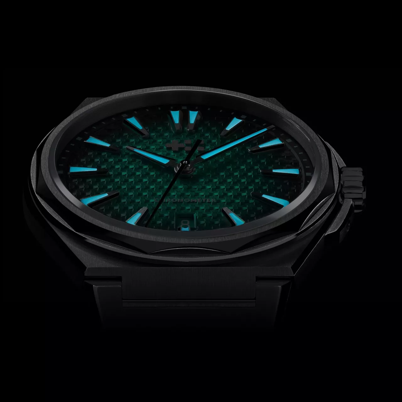 Christopher Ward The Twelve Ti Aurora Green C12-40ADC1-T00V0-B0 detay görseli 5