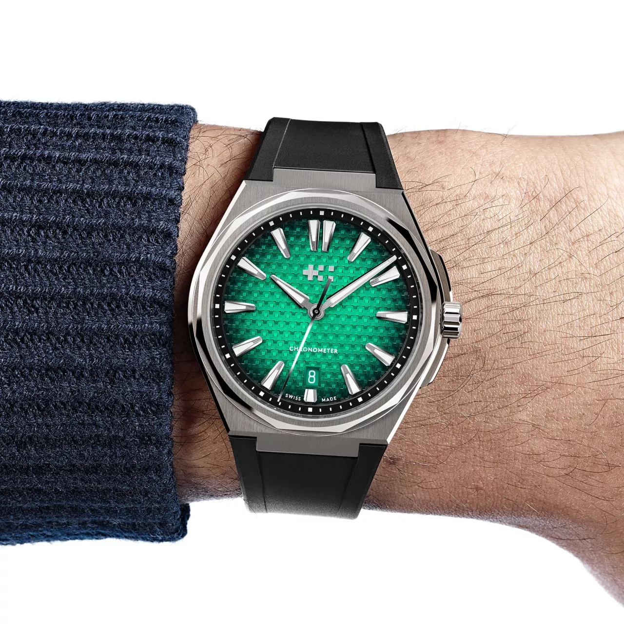 Christopher Ward The Twelve Ti Aurora Green C12-40ADC1-T00V0-RK detay görseli 1