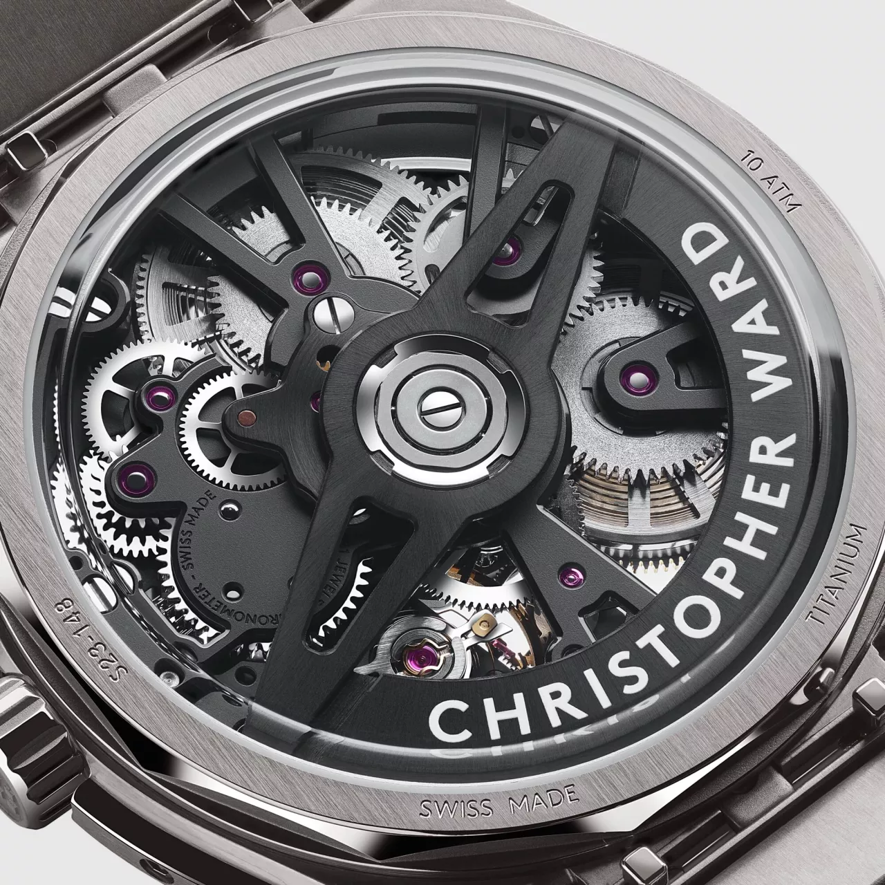 Christopher Ward Twelve X Ti Black C12-41A5D1-T00K0-B0 detay görseli 4