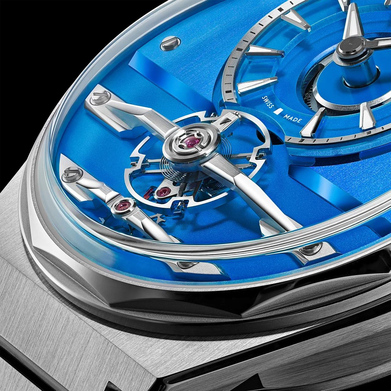 Christopher Ward C12 Loco Pasadena Blue C1241H6D1S00B0RO detay görseli 3