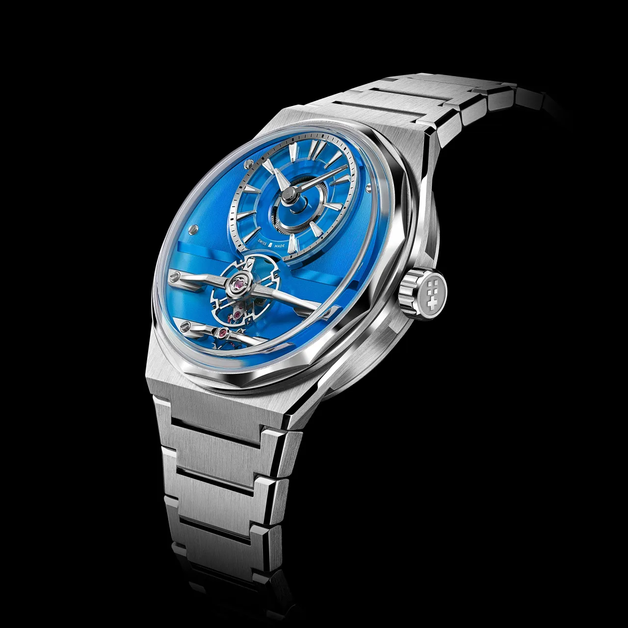 Christopher Ward C12 Loco Pasadena Blue C1241H6D1S00B0RO detay görseli 5