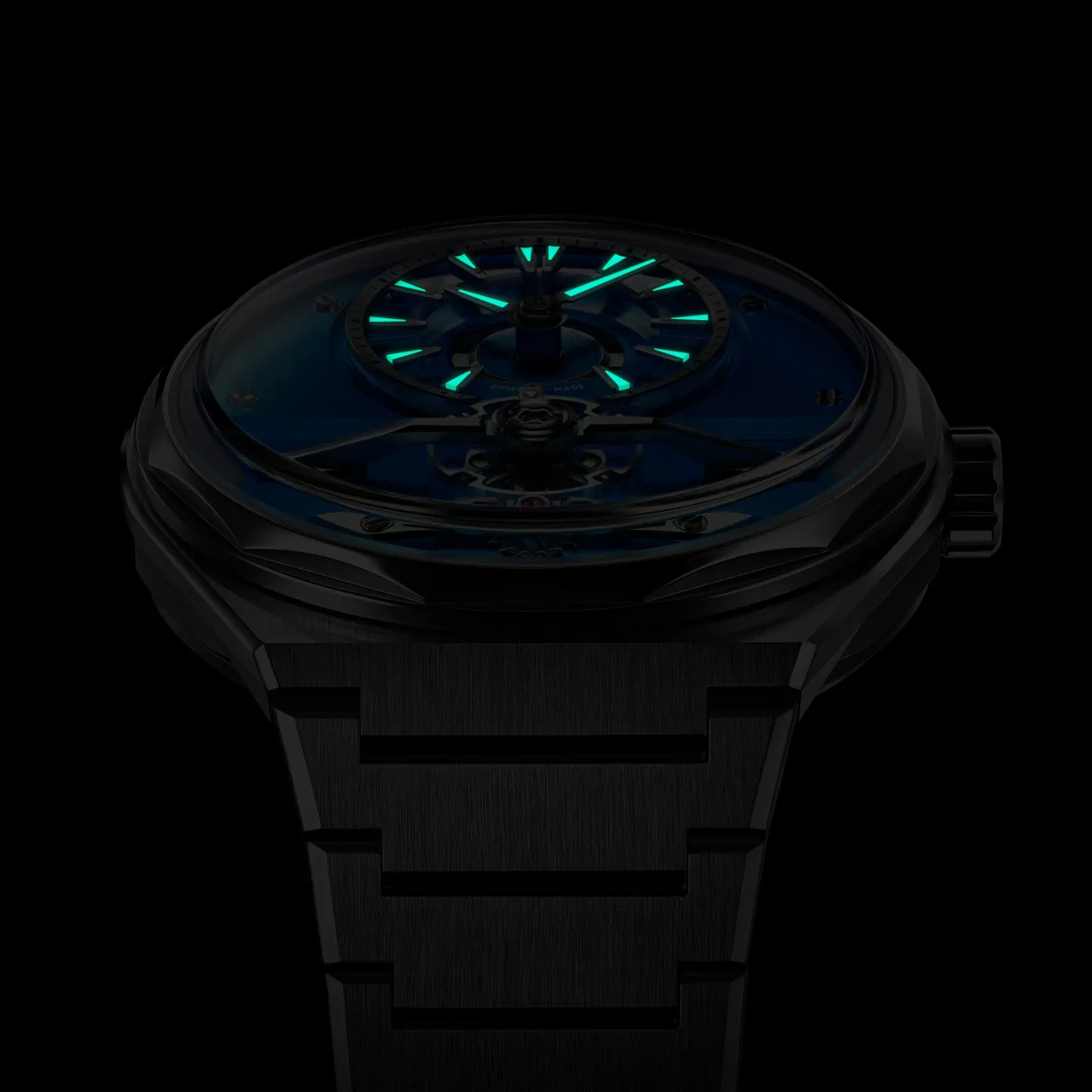Christopher Ward C12 Loco Pasadena Blue C1241H6D1S00B0RW detay görseli 2
