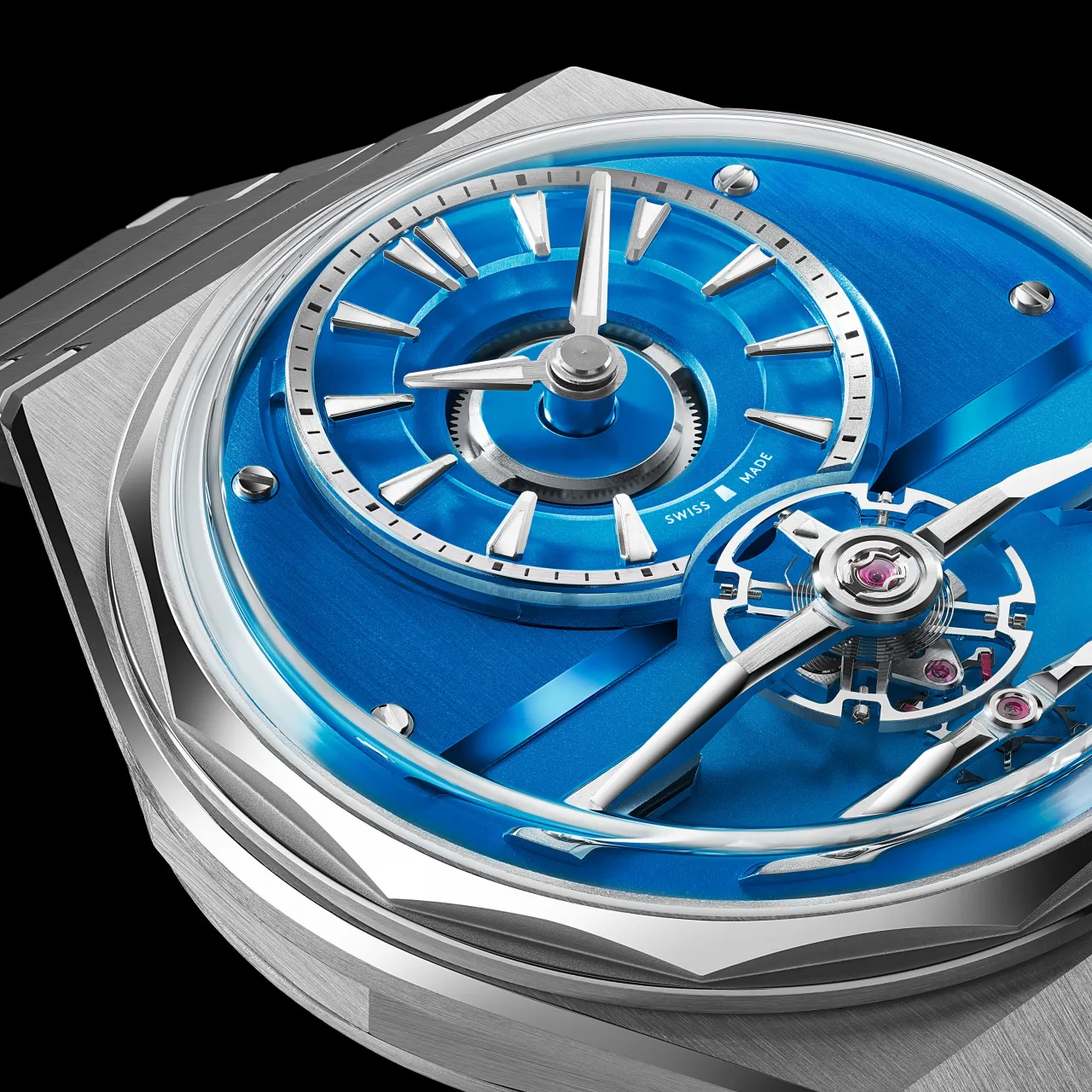 Christopher Ward C12 Loco Pasadena Blue C1241H6D1S00B0RW detay görseli 4
