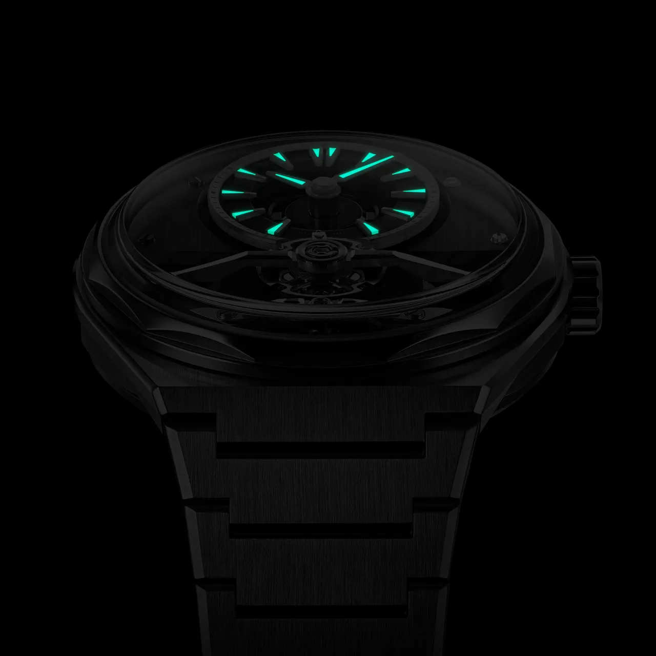 Christopher Ward C12 Loco Otomatik Ursa Black C1241H6D1S00K0B0 detay görseli 2