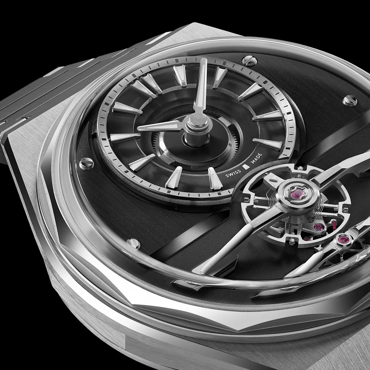 Christopher Ward C12 Loco Otomatik Ursa Black C1241H6D1S00K0RO detay görseli 4