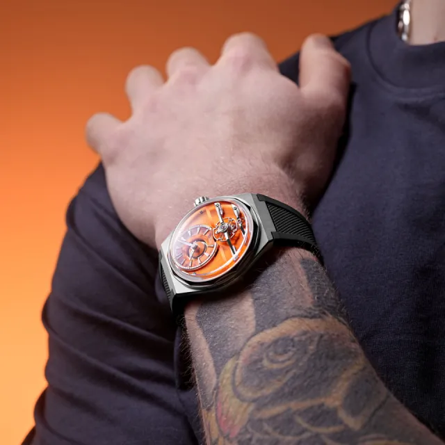 Christopher Ward C12 Loco Otomatik Frisco Orange C1241H6D1S00O0RK Görsel 8