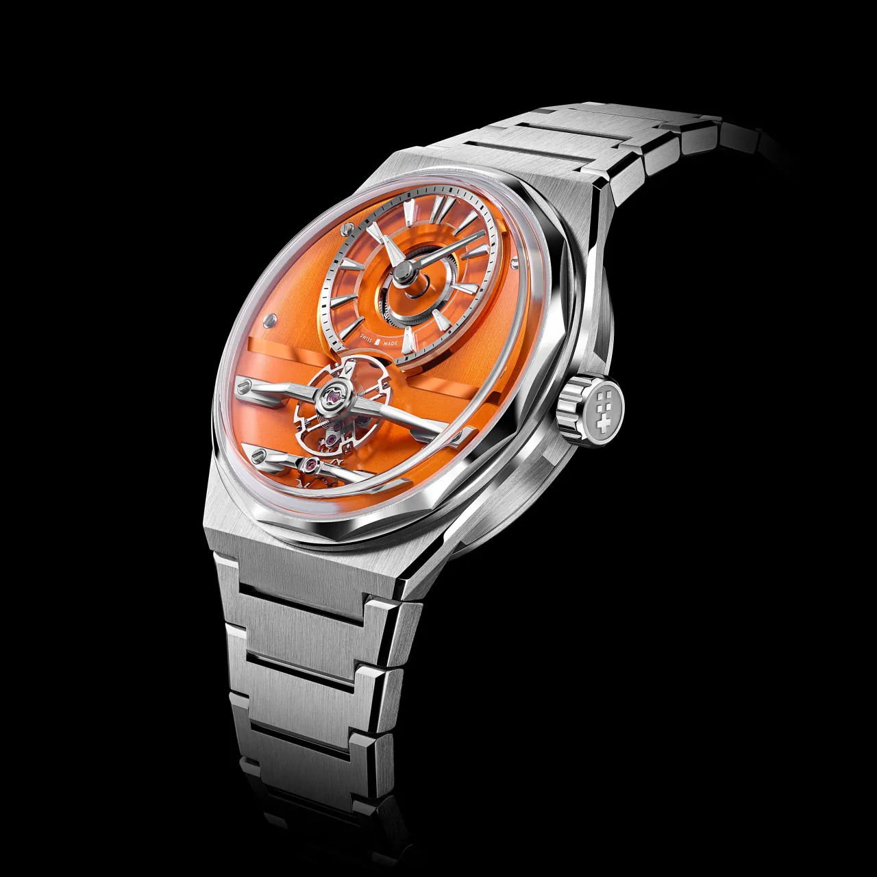 Christopher Ward C12 Loco Otomatik Frisco Orange C1241H6D1S00O0RW detay görseli 5
