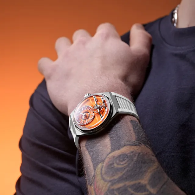 Christopher Ward C12 Loco Otomatik Frisco Orange C1241H6D1S00O0RW Görsel 8