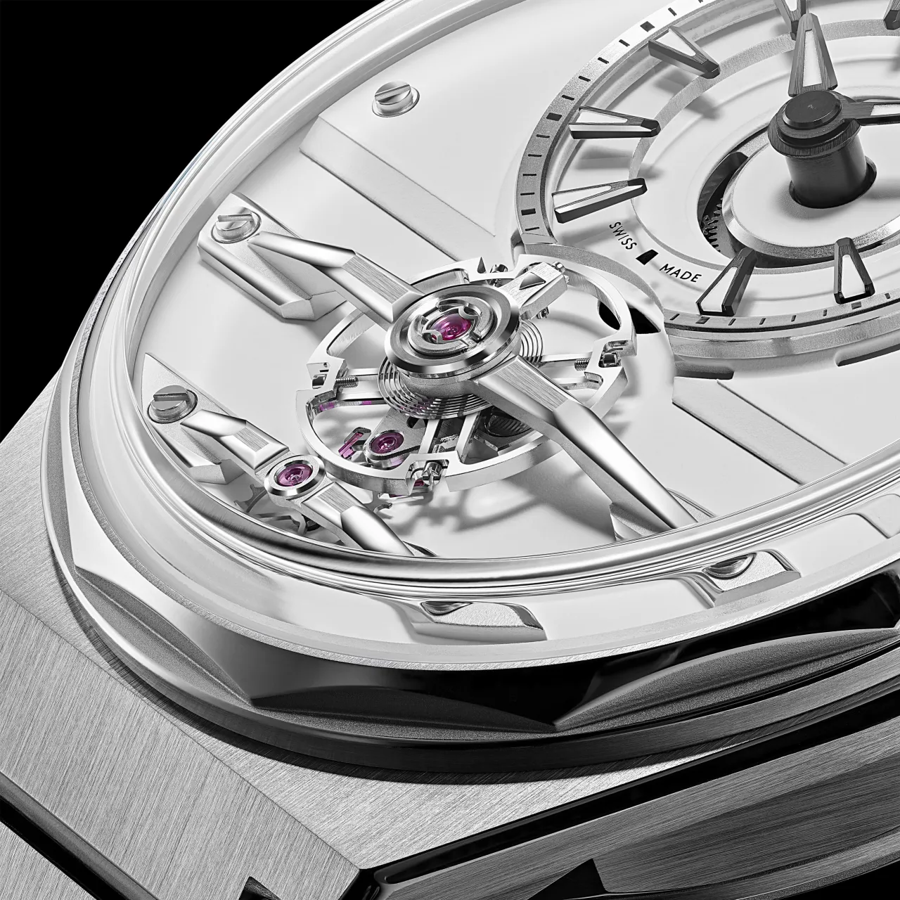 Christopher Ward C12 Loco Otomatik Alabaster White C1241H6D1S00W0RO detay görseli 3