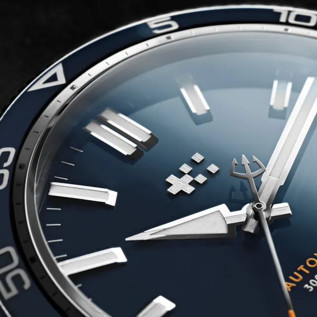 Christopher Ward C60 Trident Pro 300 Otomatik Mavi C6038ADA31S0BB1HB Görsel 3