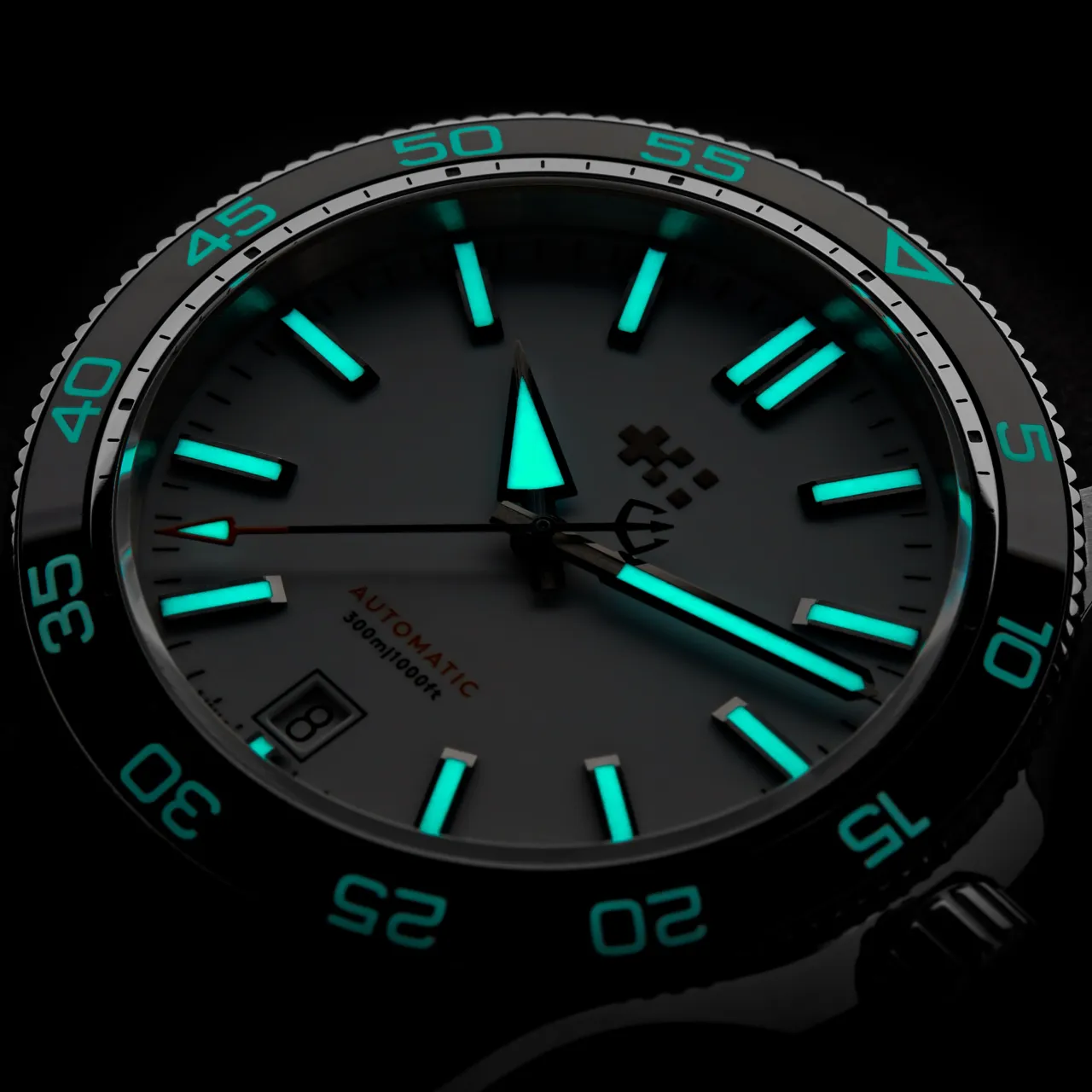 Christopher Ward C60 Trident Pro 300 Otomatik Beyaz C6038ADA31S0KW1HK detay görseli 3