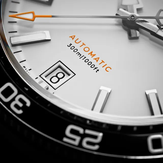 Christopher Ward C60 Trident Pro 300 Otomatik Beyaz C6038ADA31S0KW1RO Görsel 5