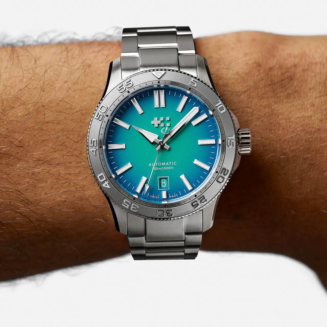 Christopher Ward C60 Atoll 300 Otomatik Reef Blue C6040ADA31S00B1B0 detay görseli 1