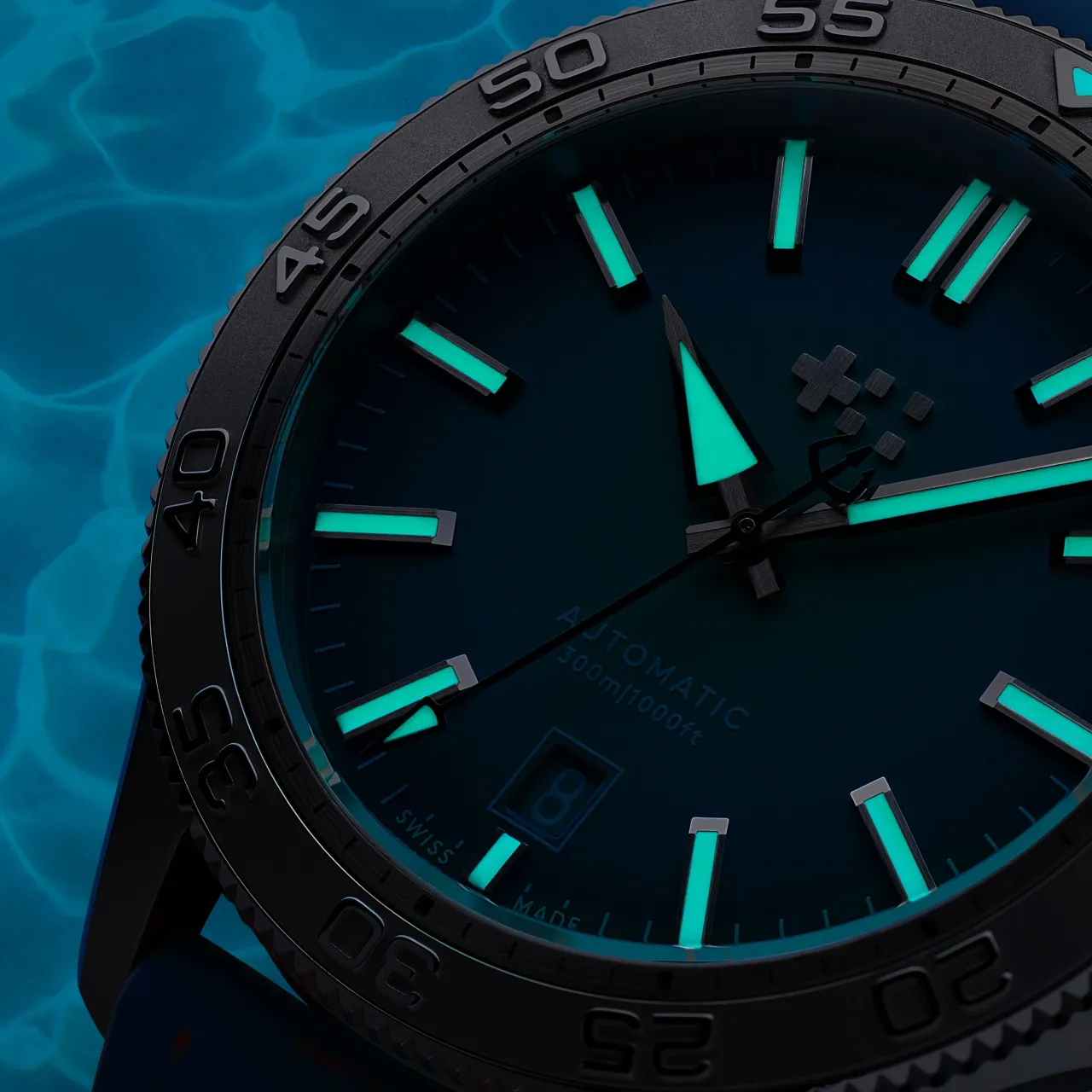 Christopher Ward C60 Atoll 300 Otomatik Reef Blue C6040ADA31S00B1B0 detay görseli 4