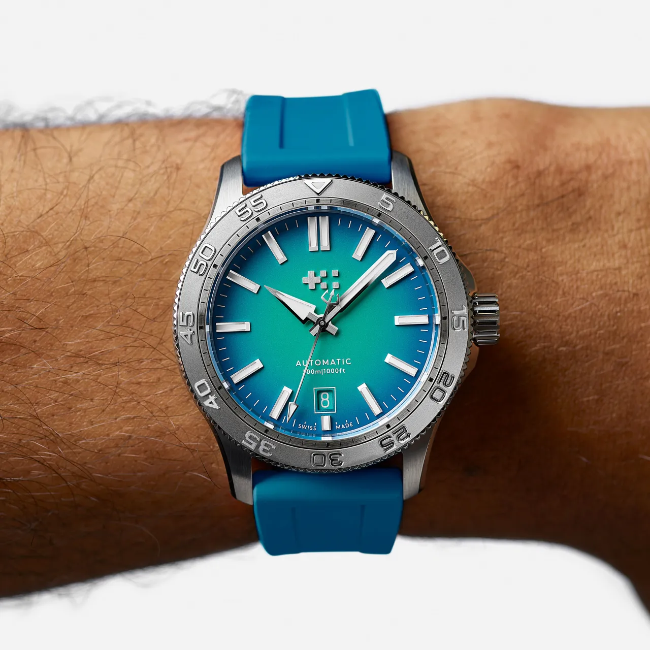 Christopher Ward C60 Atoll 300 Otomatik Reef Blue C6040ADA31S00BRB detay görseli 1