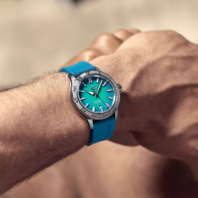 Christopher Ward C60 Atoll 300 Otomatik Reef Blue C6040ADA31S00BRB Görsel 8