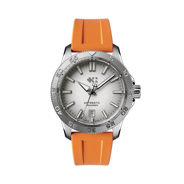 Christopher Ward C60 Atoll 300 Otomatik Shark White C6040ADA31S00W1RO Görsel 1