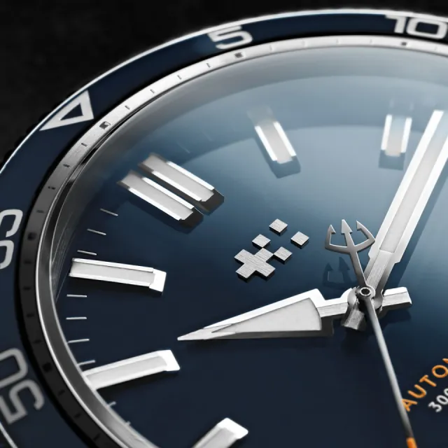 Christopher Ward C60 Trident Pro 300 Otomatik Mavi C6040ADA31S0BB1B0 Görsel 3