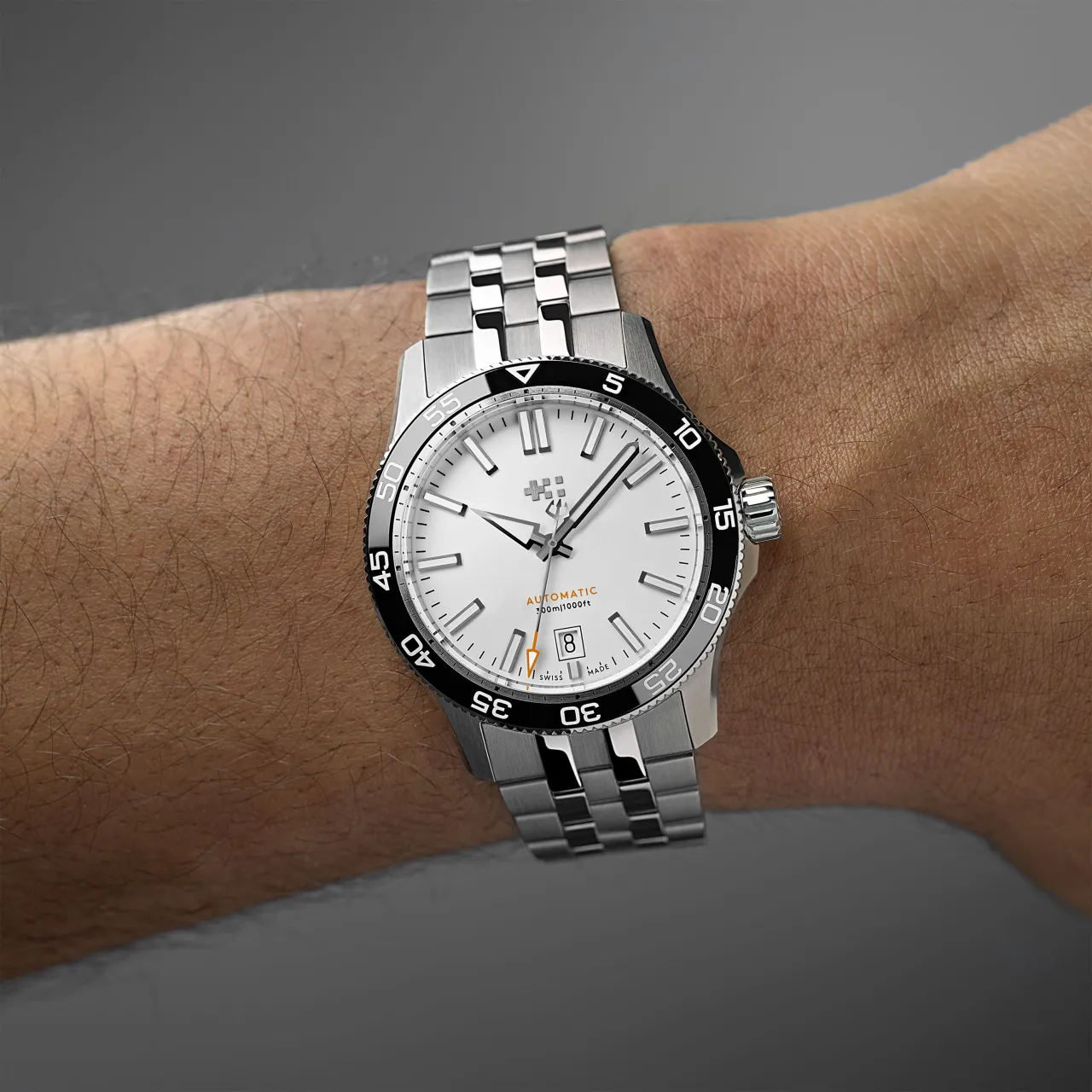 Christopher Ward C60 Trident Pro 300 Otomatik Beyaz C6040ADA31S0KW1B1 detay görseli 1