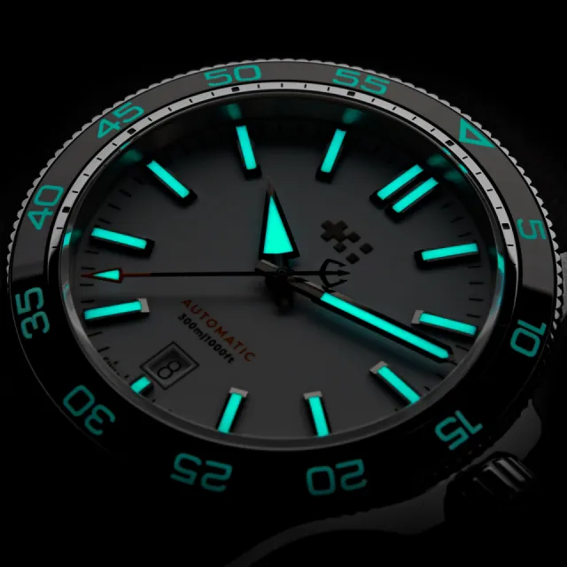 Christopher Ward C60 Trident Pro 300 Otomatik Beyaz C6040ADA31S0KW1RO Görsel 4