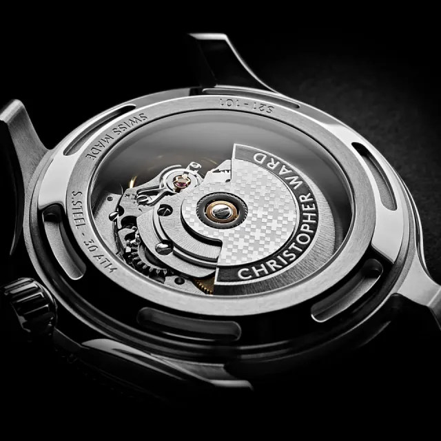 Christopher Ward C60 Trident Pro 300 Otomatik Beyaz C6040ADA31S0KW1RO Görsel 7