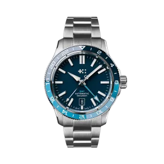 Christopher Ward C60 Trident GMT 300 Otomatik Mavi C6040AGM31S0BB0