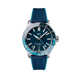 Christopher Ward C60 Trident GMT 300 Otomatik Mavi C6040AGM31S0BB0RBB