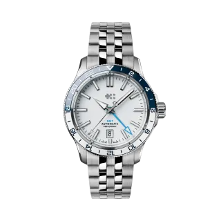 Christopher Ward C60 Trident GMT 300 Otomatik Beyaz C6040AGM31S0BW0B1