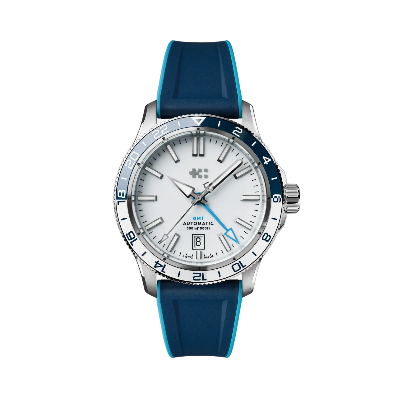 Christopher Ward C60 Trident GMT 300 Otomatik Beyaz C6040AGM31S0BW0RBB