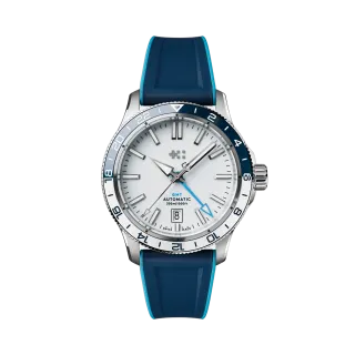 Christopher Ward C60 Trident GMT 300 Otomatik Beyaz C6040AGM31S0BW0RBB