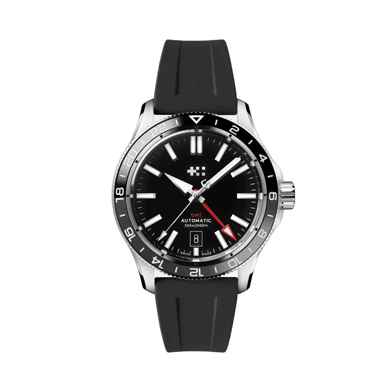 Christopher Ward C60 Trident GMT 300 Otomatik Siyah C6040AGM31S0KK0RK
