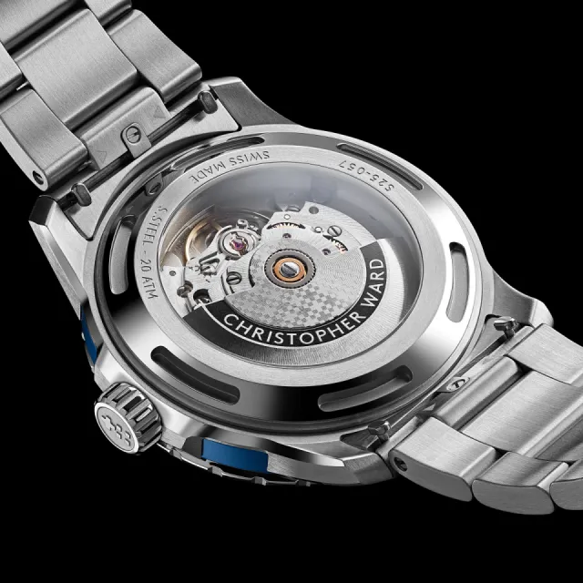 Christopher Ward C60 Trident Reef Otomatik Helio Blue C6041A3H31S0BB0RK Görsel 7