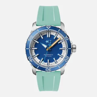 Christopher Ward C60 Trident Reef Otomatik Helio Blue C6041A3H31S0BB0RV
