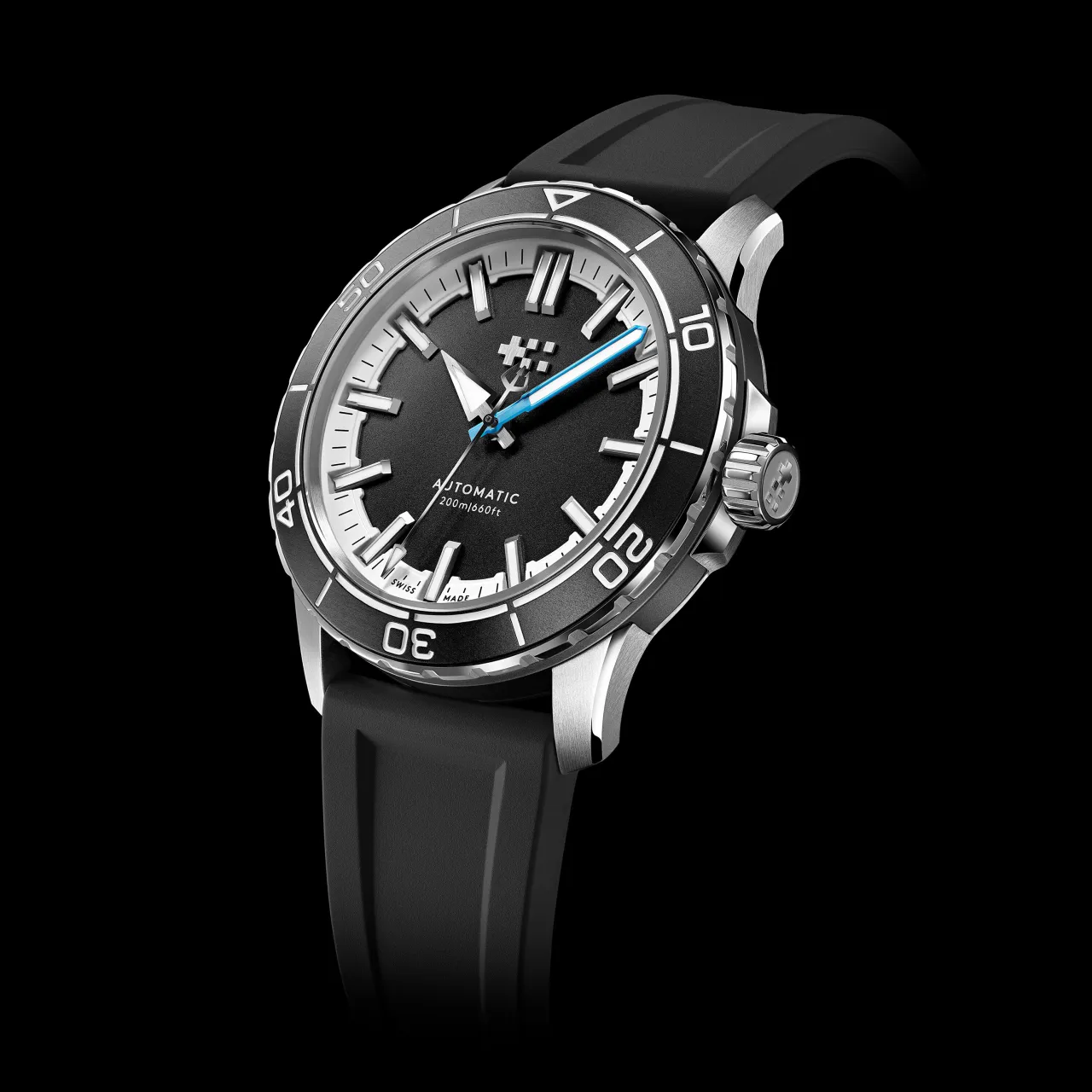 Christopher Ward C60 Trident Reef Otomatik Galaxea Black C6041A3H31S0KK0RLB detay görseli 3