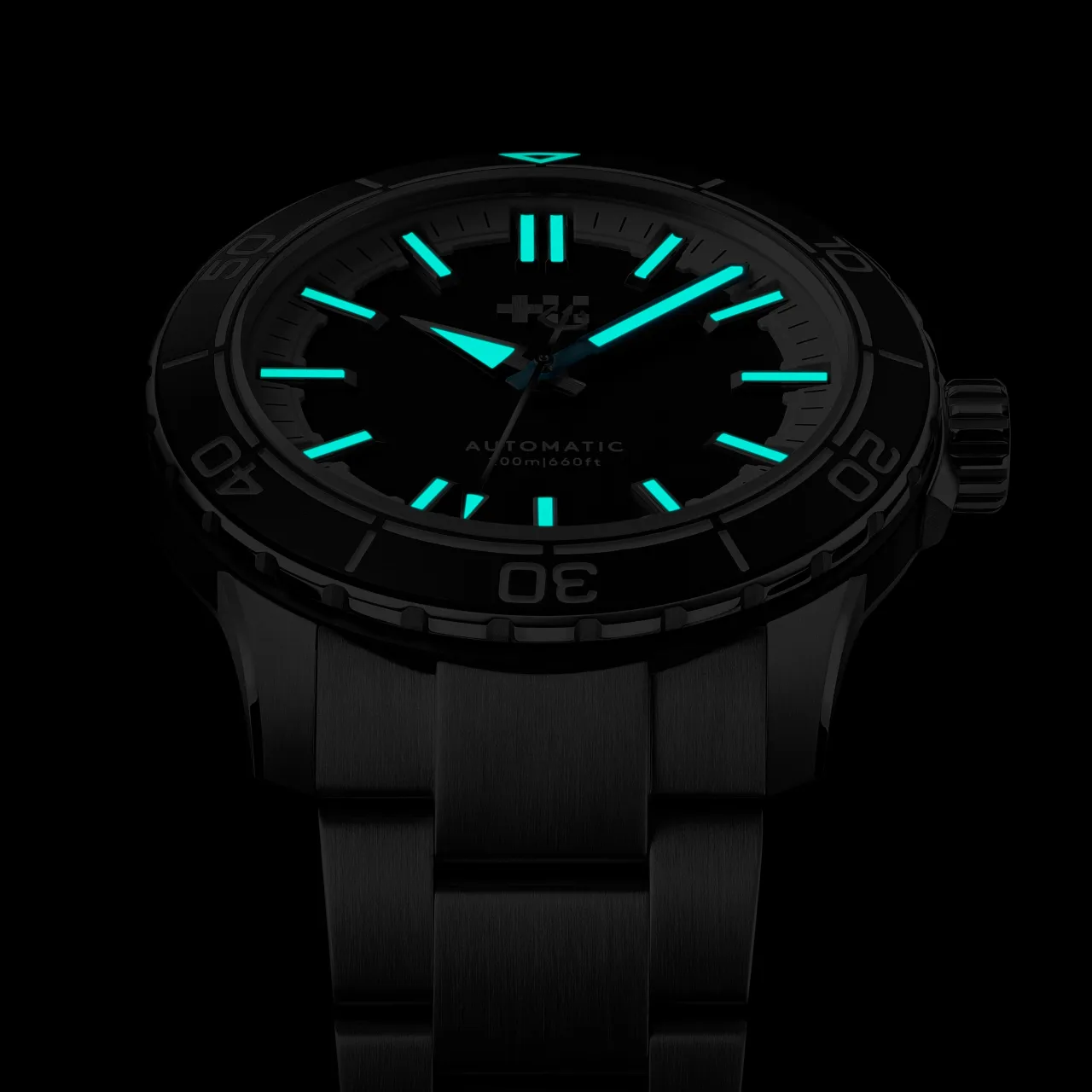 Christopher Ward C60 Trident Reef Otomatik Galaxea Black C6041A3H31S0KK0RO detay görseli 5