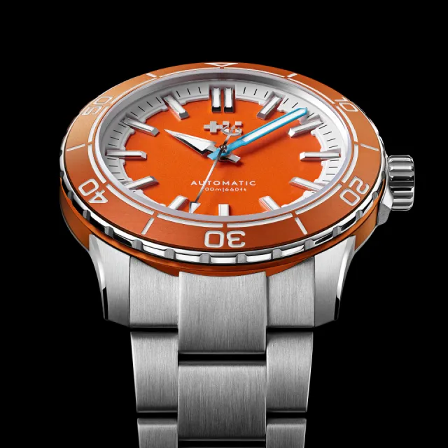 Christopher Ward C60 Trident Reef Otomatik Tuba Orange C6041A3H31S0OO0B0 Görsel 5