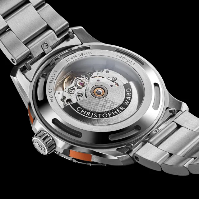 Christopher Ward C60 Trident Reef Otomatik Tuba Orange C6041A3H31S0OO0B0 Görsel 7