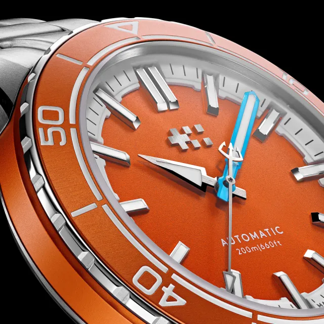 Christopher Ward C60 Trident Reef Otomatik Tuba Orange C6041A3H31S0OO0RO Görsel 3