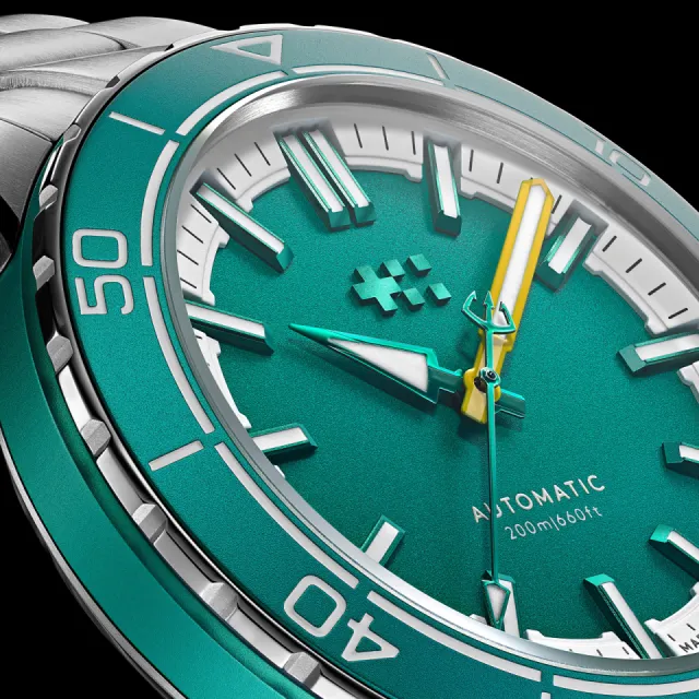 Christopher Ward C60 Trident Reef Otomatik Chalice Green C6041A3H31S0VV0B0 Görsel 3