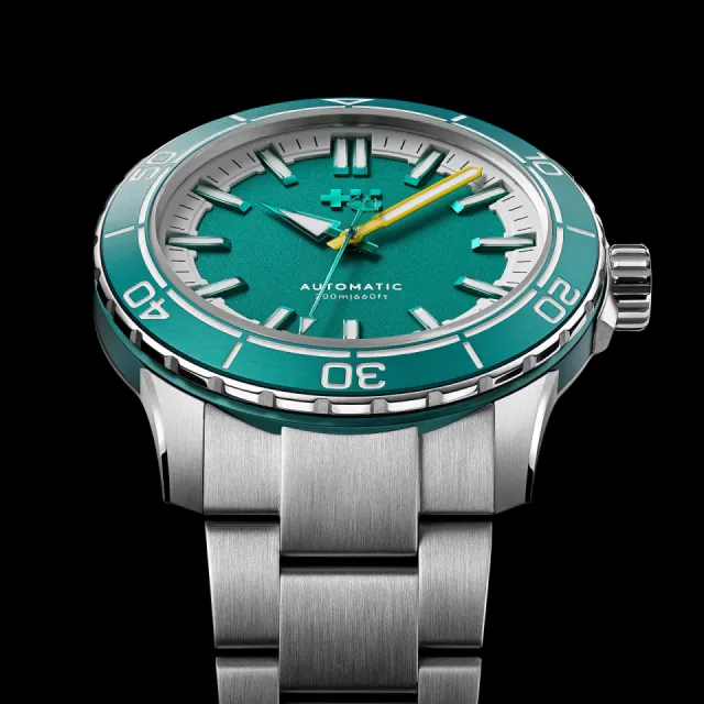 Christopher Ward C60 Trident Reef Otomatik Chalice Green C6041A3H31S0VV0RY Görsel 5