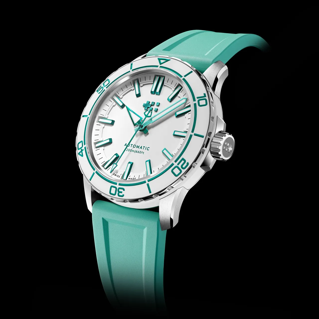 Christopher Ward C60 Trident Reef Otomatik Acro White C6041A3H31S0WW0RK detay görseli 3