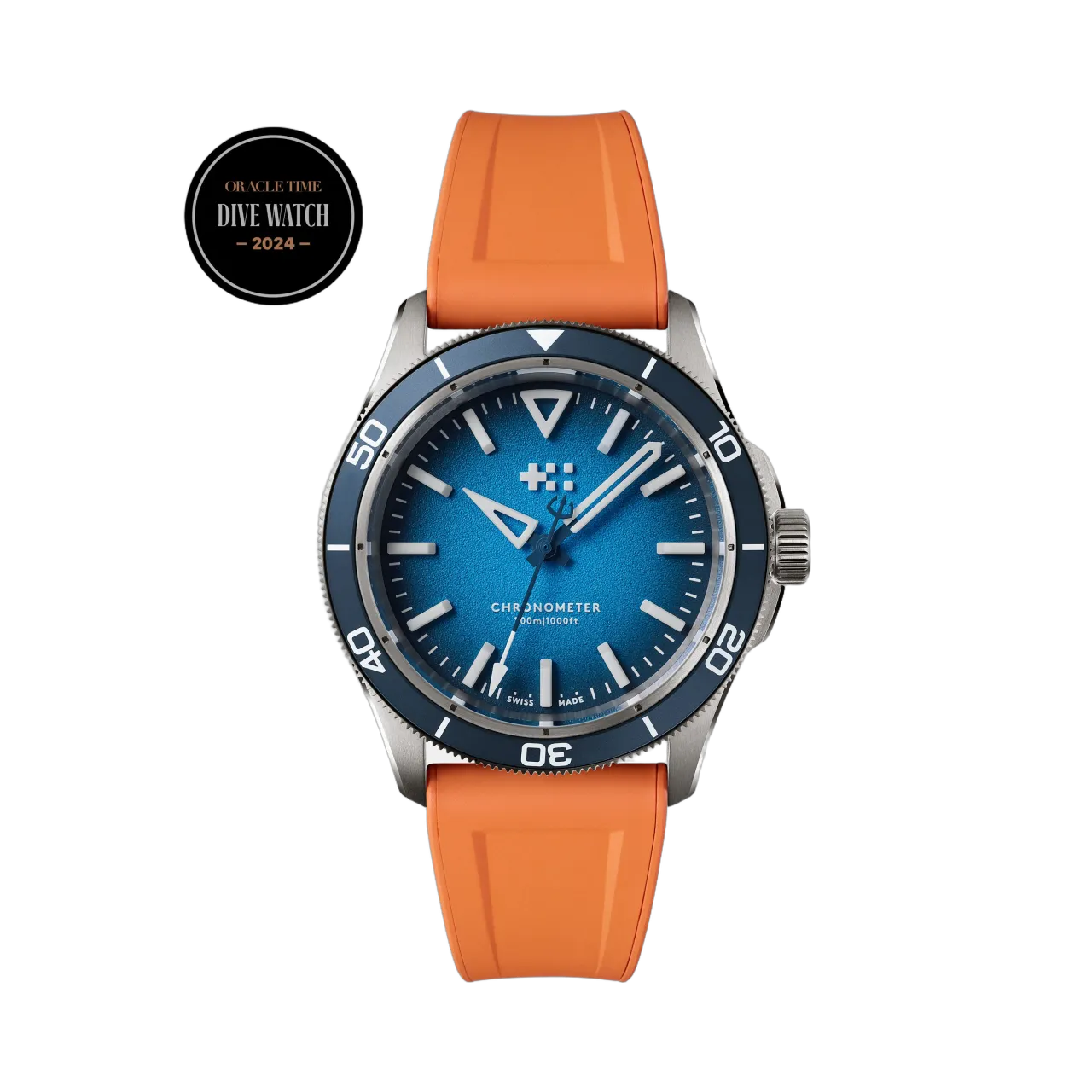 Christopher Ward C60 Trident Lumière Otomatik Mavi C6041C3H31T0BB0RO