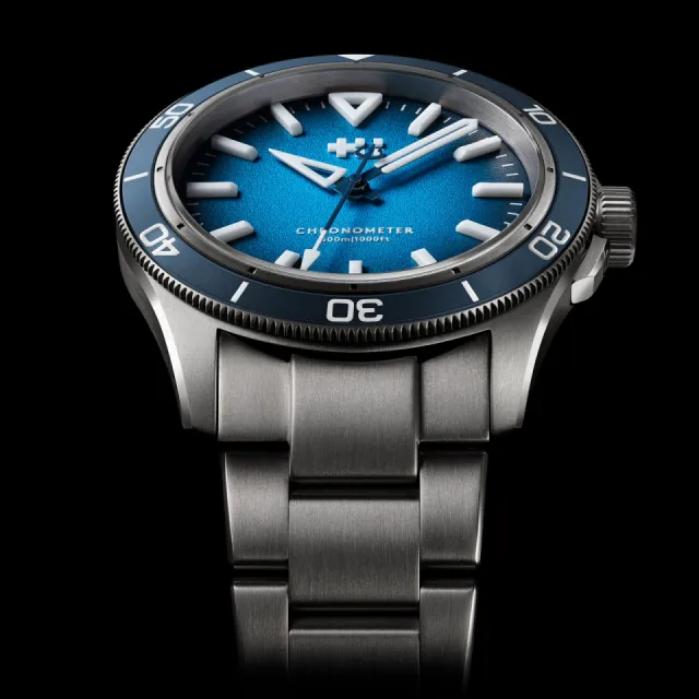 Christopher Ward C60 Trident Lumière Otomatik Mavi C6041C3H31T0BB0RO Görsel 5