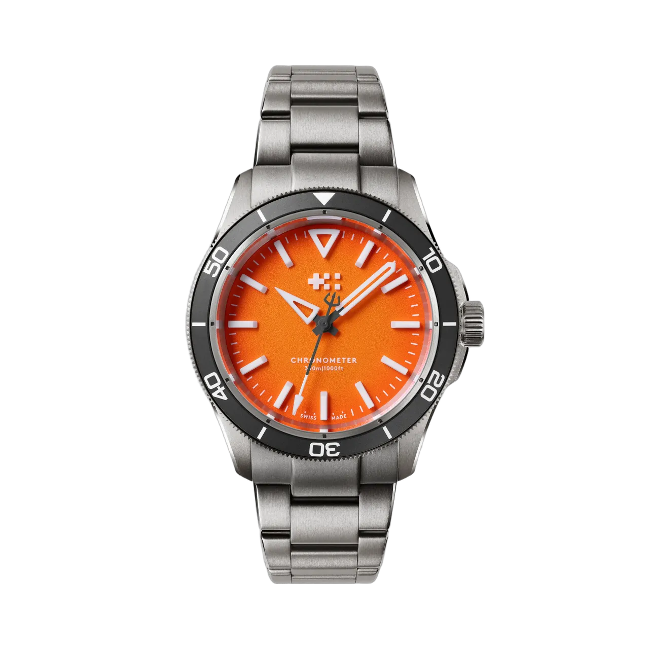 Christopher Ward C60 Trident Lumière Otomatik Orange C6041C3H31T0KO0B0