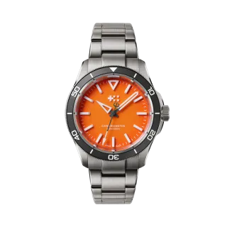 Christopher Ward C60 Trident Lumière Otomatik Orange C6041C3H31T0KO0B0