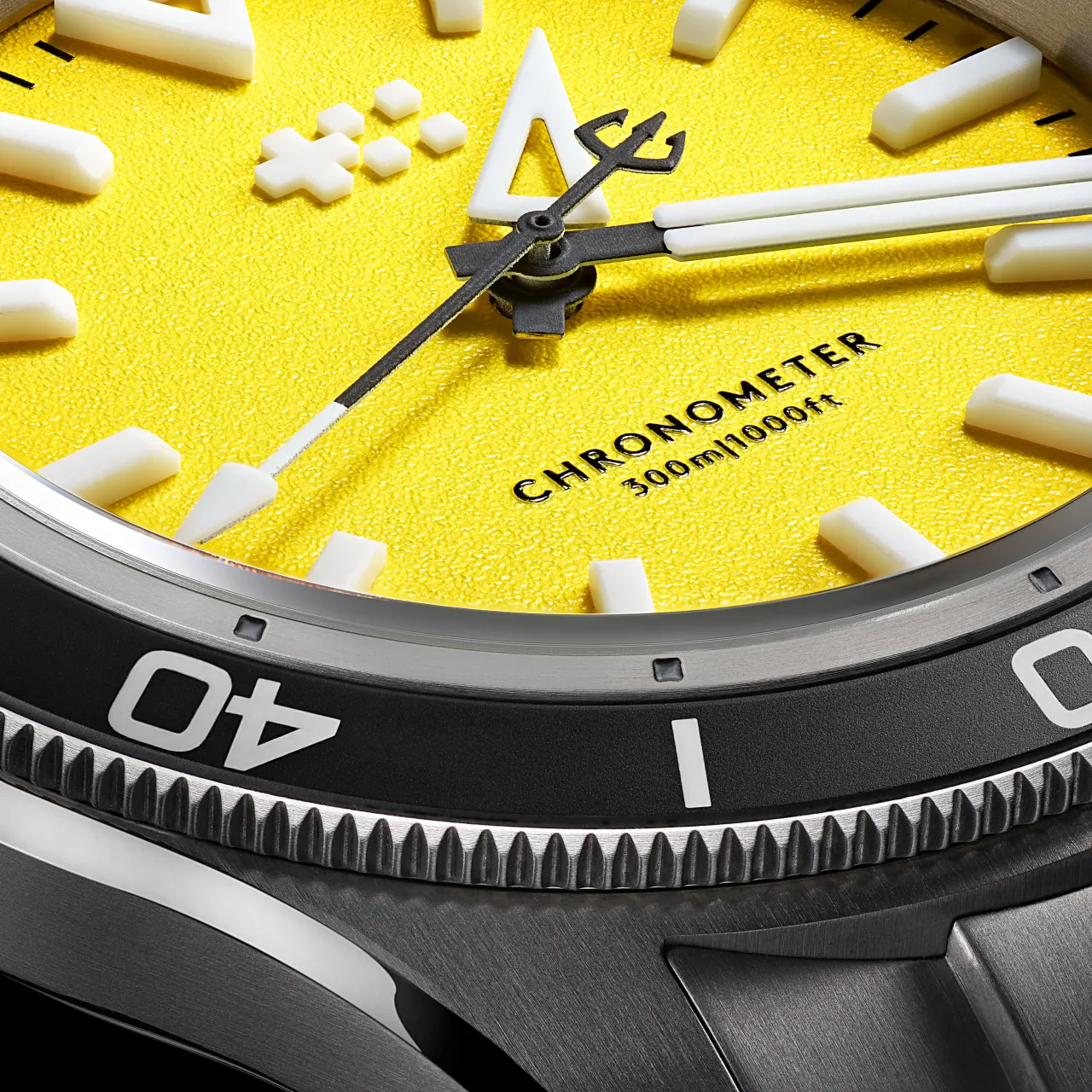 Christopher Ward C60 Trident Lumière Limited Edition Yellow C6041C3H31T0KY0B0 detay görseli 2