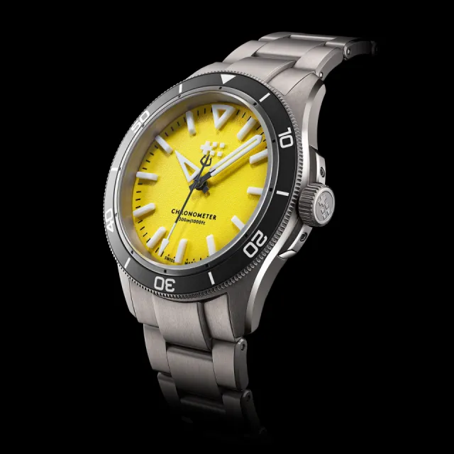 Christopher Ward C60 Trident Lumière Limited Edition Yellow C6041C3H31T0KY0B0 Görsel 7